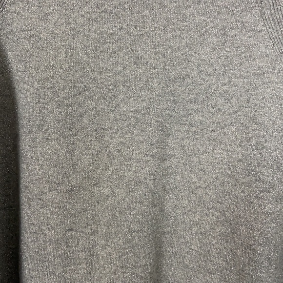 Banana Republic silver sparkle Sweater Size M - Picture 2 of 7